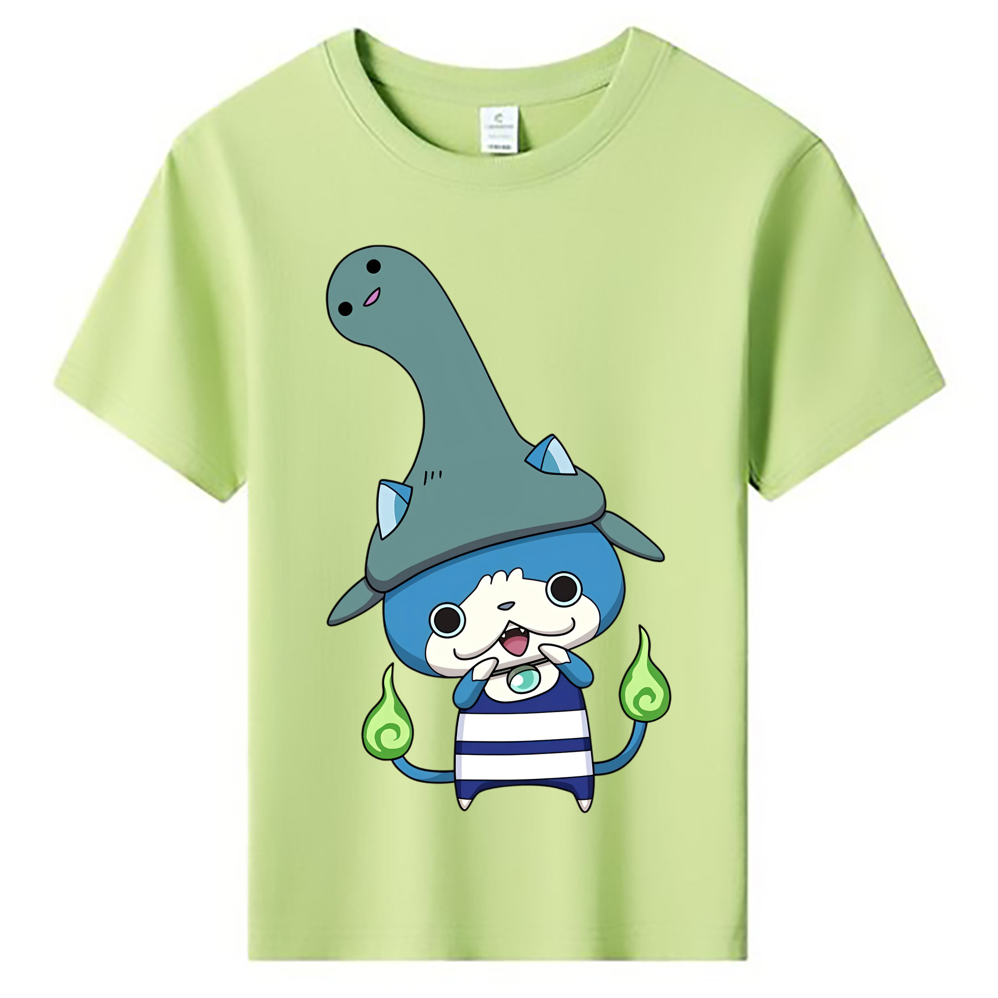 （画像用） 妖怪ウォッチ Yo-kai Watch 綿100％キッズTシャツ（フロントプリント）